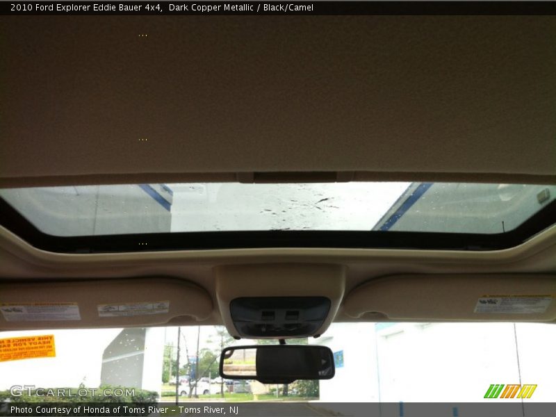 Dark Copper Metallic / Black/Camel 2010 Ford Explorer Eddie Bauer 4x4