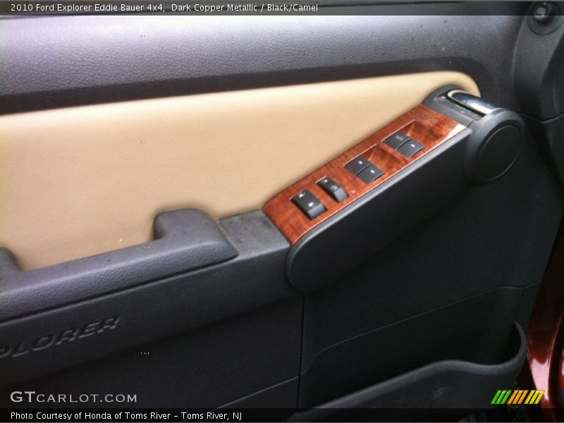 Dark Copper Metallic / Black/Camel 2010 Ford Explorer Eddie Bauer 4x4