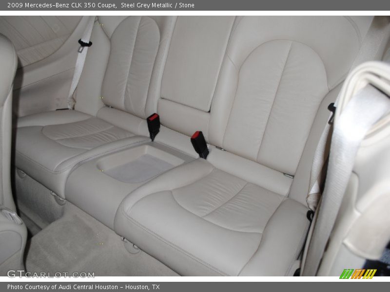 Steel Grey Metallic / Stone 2009 Mercedes-Benz CLK 350 Coupe
