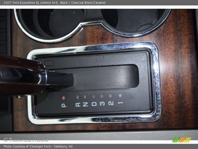 Black / Charcoal Black/Caramel 2007 Ford Expedition EL Limited 4x4