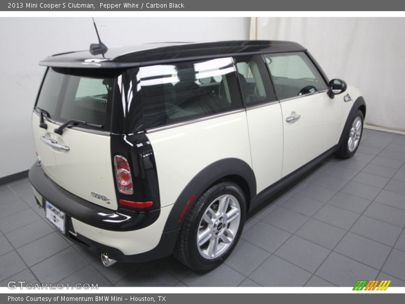 Pepper White / Carbon Black 2013 Mini Cooper S Clubman