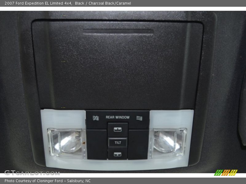 Black / Charcoal Black/Caramel 2007 Ford Expedition EL Limited 4x4