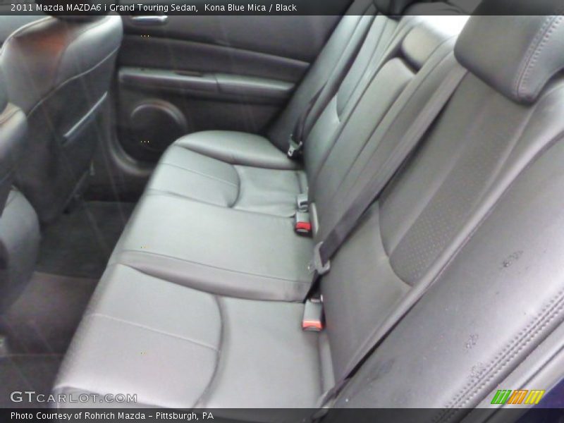 Kona Blue Mica / Black 2011 Mazda MAZDA6 i Grand Touring Sedan