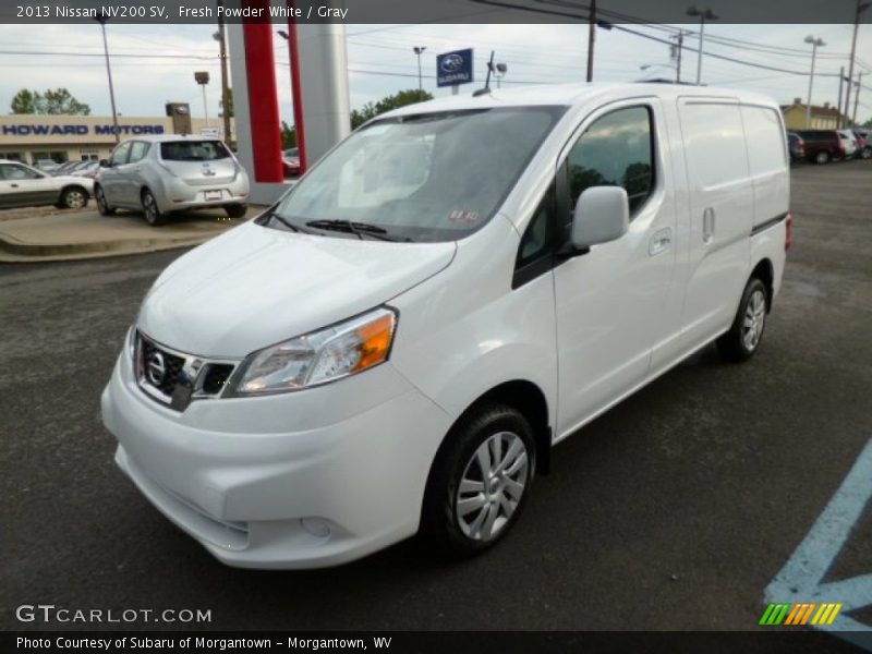Front 3/4 View of 2013 NV200 SV