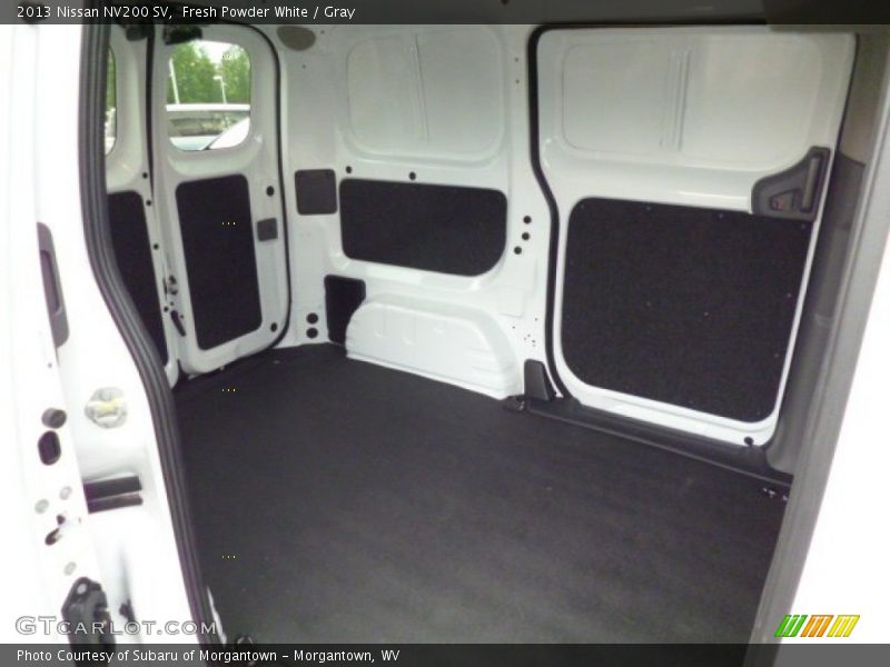 Fresh Powder White / Gray 2013 Nissan NV200 SV