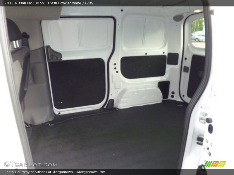 Fresh Powder White / Gray 2013 Nissan NV200 SV