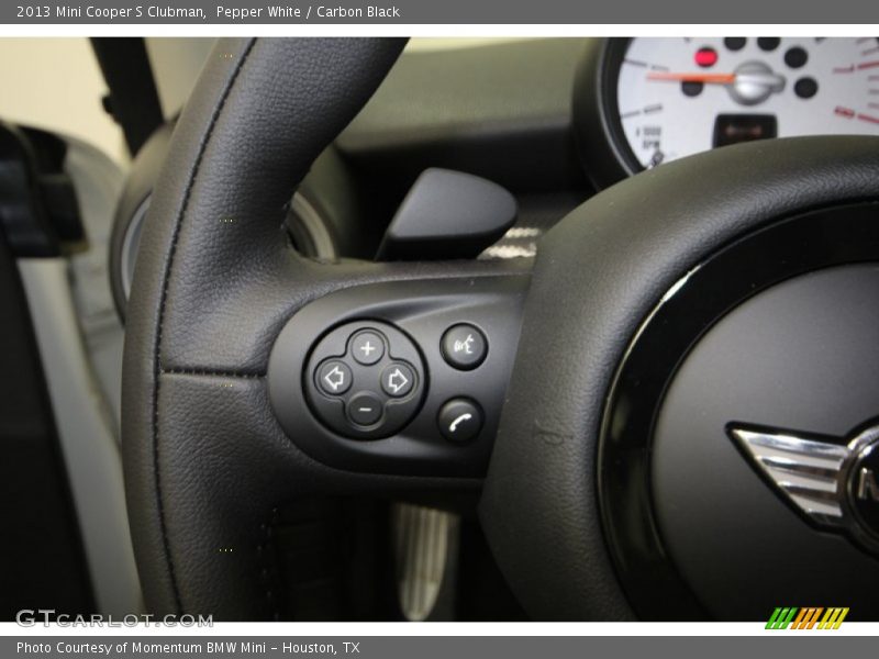Pepper White / Carbon Black 2013 Mini Cooper S Clubman