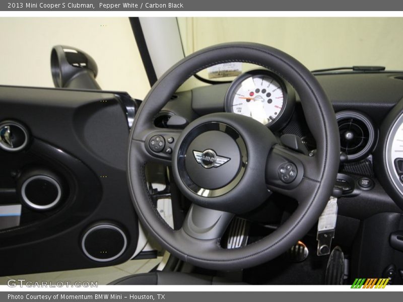 Pepper White / Carbon Black 2013 Mini Cooper S Clubman