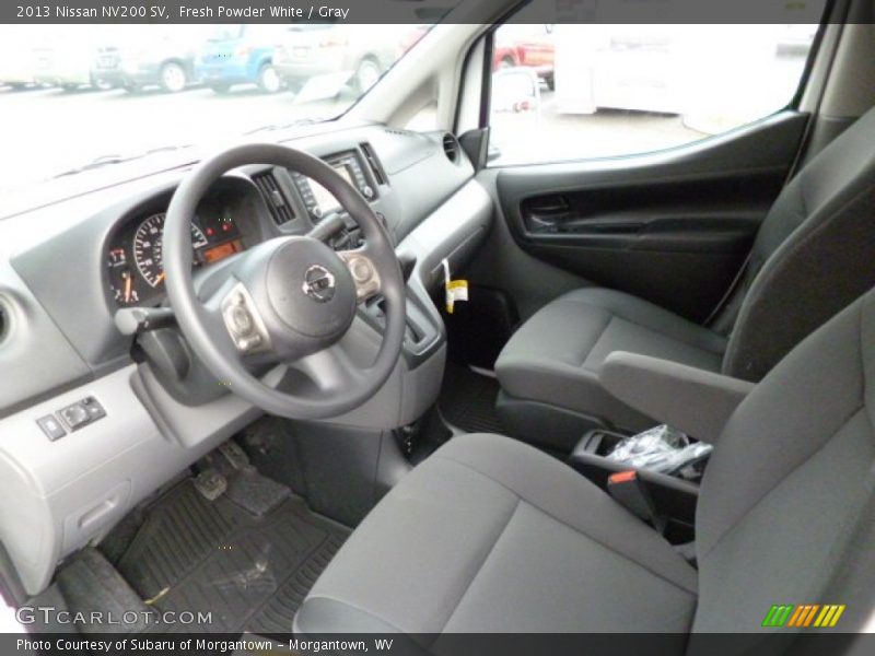 Gray Interior - 2013 NV200 SV 