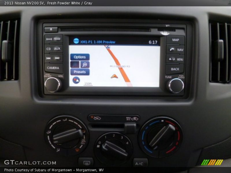 Navigation of 2013 NV200 SV