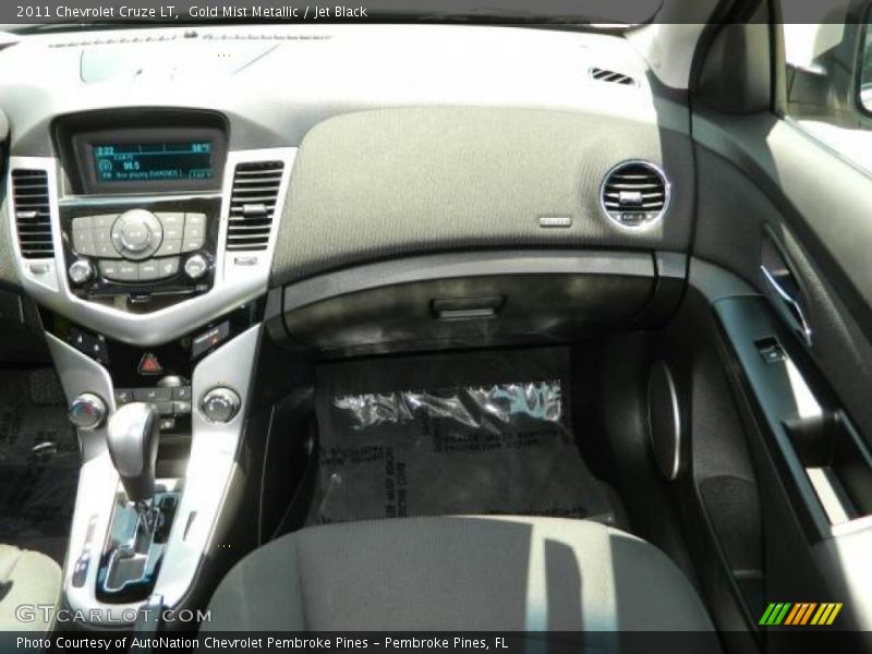 Gold Mist Metallic / Jet Black 2011 Chevrolet Cruze LT