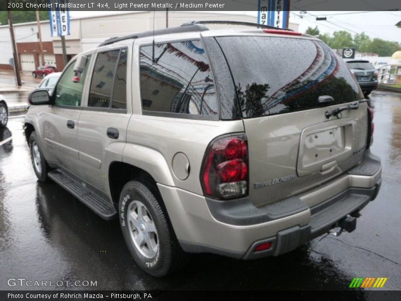 Light Pewter Metallic / Medium Pewter 2003 Chevrolet TrailBlazer LT 4x4