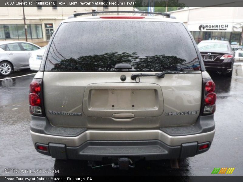 Light Pewter Metallic / Medium Pewter 2003 Chevrolet TrailBlazer LT 4x4