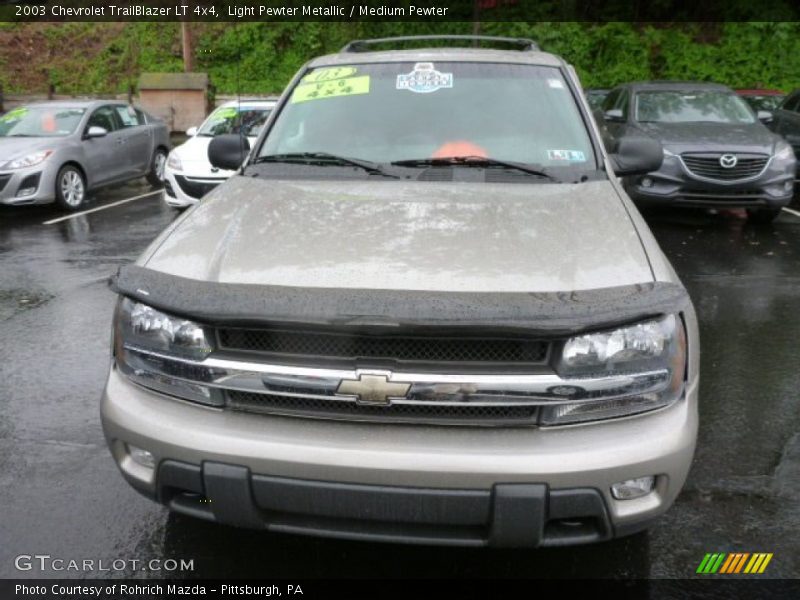 Light Pewter Metallic / Medium Pewter 2003 Chevrolet TrailBlazer LT 4x4