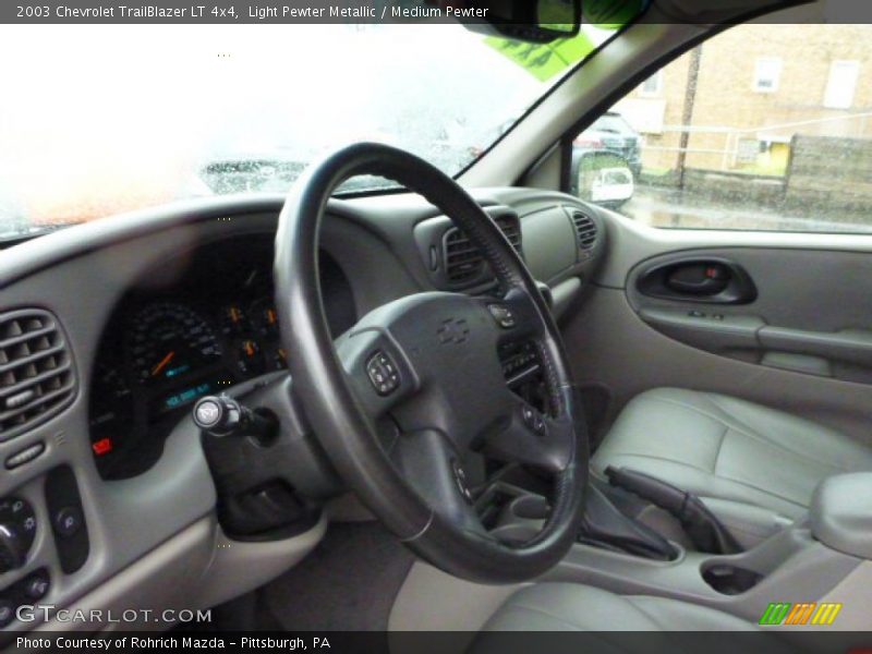 Light Pewter Metallic / Medium Pewter 2003 Chevrolet TrailBlazer LT 4x4