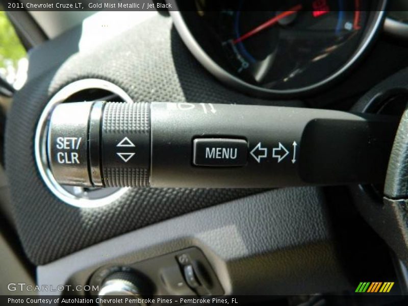 Gold Mist Metallic / Jet Black 2011 Chevrolet Cruze LT