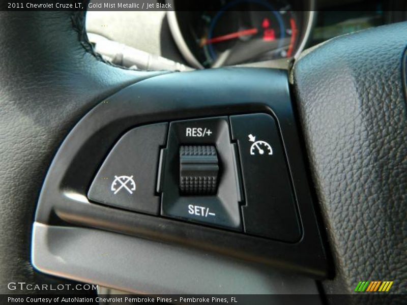 Gold Mist Metallic / Jet Black 2011 Chevrolet Cruze LT