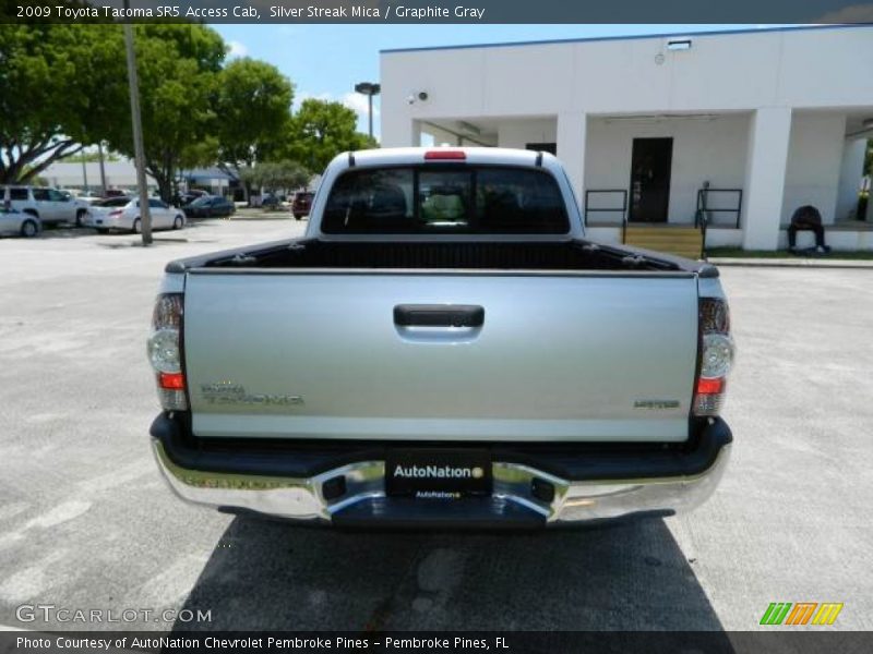 Silver Streak Mica / Graphite Gray 2009 Toyota Tacoma SR5 Access Cab