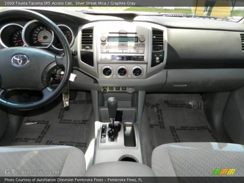 Silver Streak Mica / Graphite Gray 2009 Toyota Tacoma SR5 Access Cab