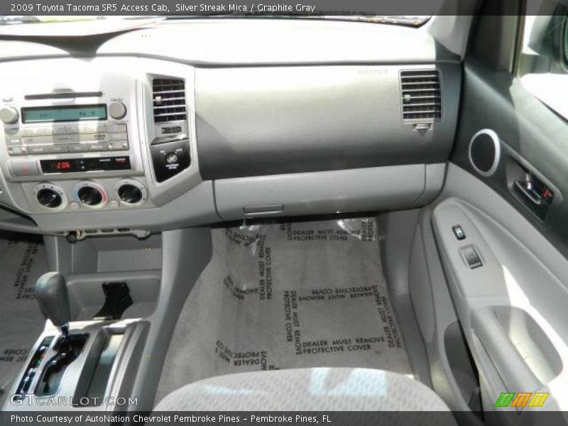 Silver Streak Mica / Graphite Gray 2009 Toyota Tacoma SR5 Access Cab