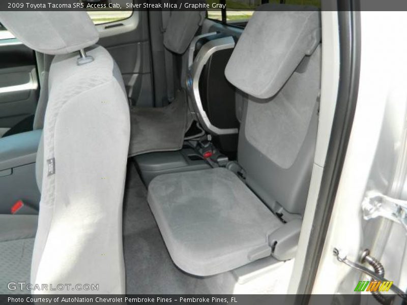Silver Streak Mica / Graphite Gray 2009 Toyota Tacoma SR5 Access Cab