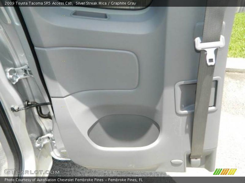 Silver Streak Mica / Graphite Gray 2009 Toyota Tacoma SR5 Access Cab