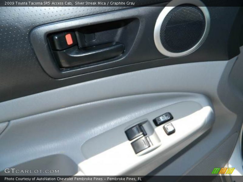 Silver Streak Mica / Graphite Gray 2009 Toyota Tacoma SR5 Access Cab
