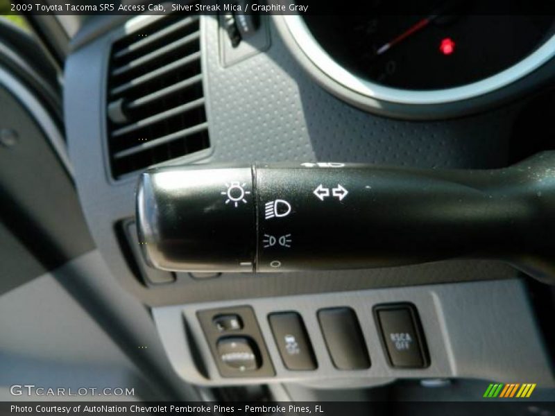 Silver Streak Mica / Graphite Gray 2009 Toyota Tacoma SR5 Access Cab