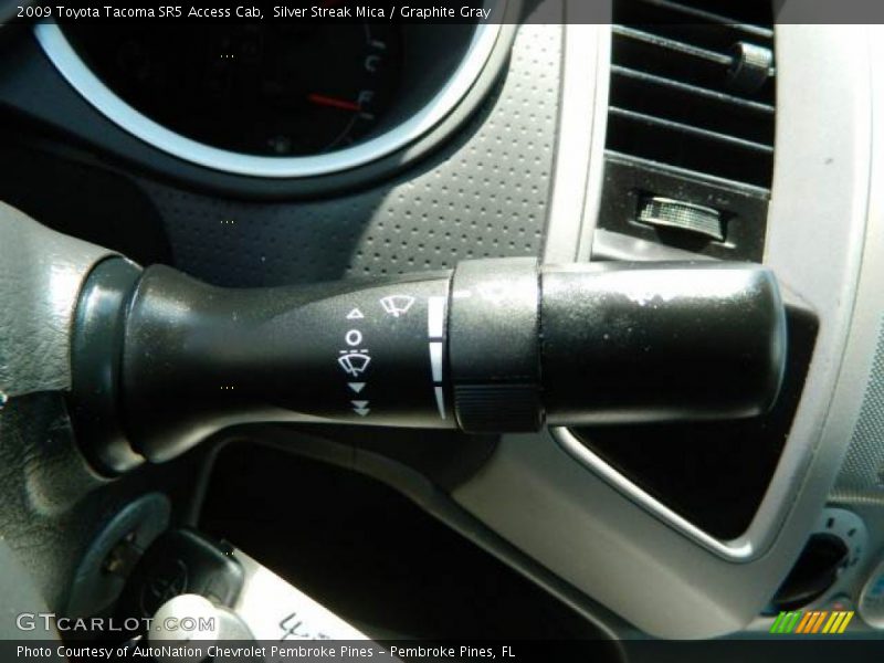 Silver Streak Mica / Graphite Gray 2009 Toyota Tacoma SR5 Access Cab