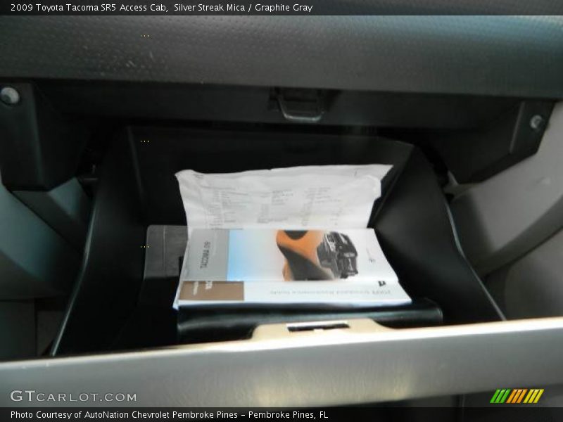 Silver Streak Mica / Graphite Gray 2009 Toyota Tacoma SR5 Access Cab
