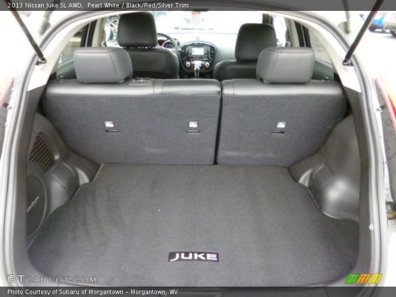 Pearl White / Black/Red/Silver Trim 2013 Nissan Juke SL AWD