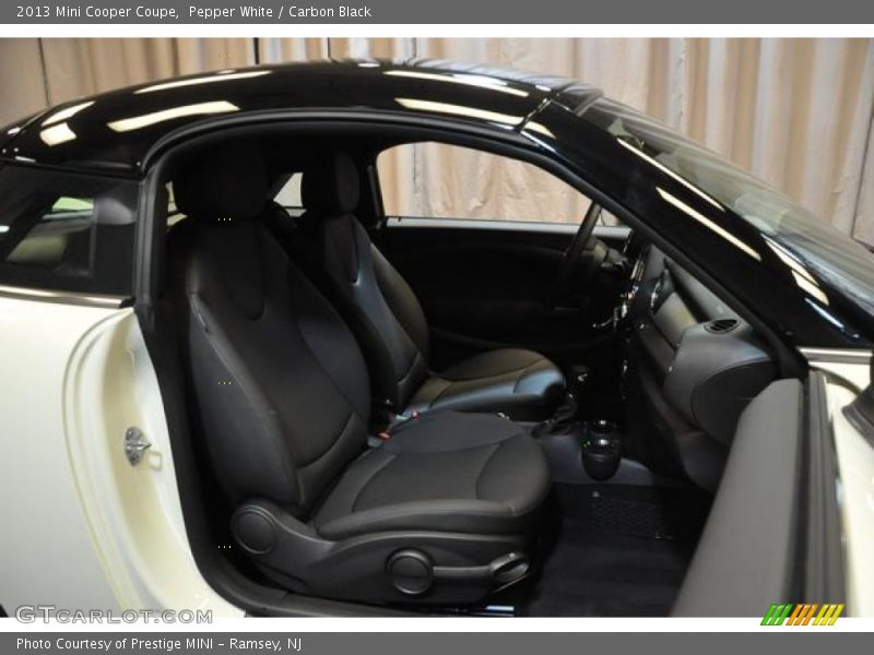 Pepper White / Carbon Black 2013 Mini Cooper Coupe