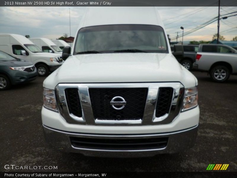 Glacier White / Gray 2013 Nissan NV 2500 HD SV High Roof