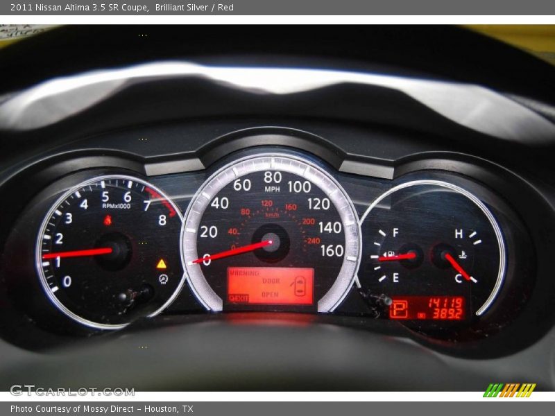  2011 Altima 3.5 SR Coupe 3.5 SR Coupe Gauges