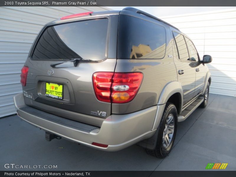 Phantom Gray Pearl / Oak 2003 Toyota Sequoia SR5