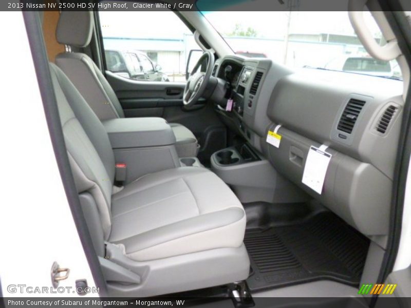 Glacier White / Gray 2013 Nissan NV 2500 HD SV High Roof