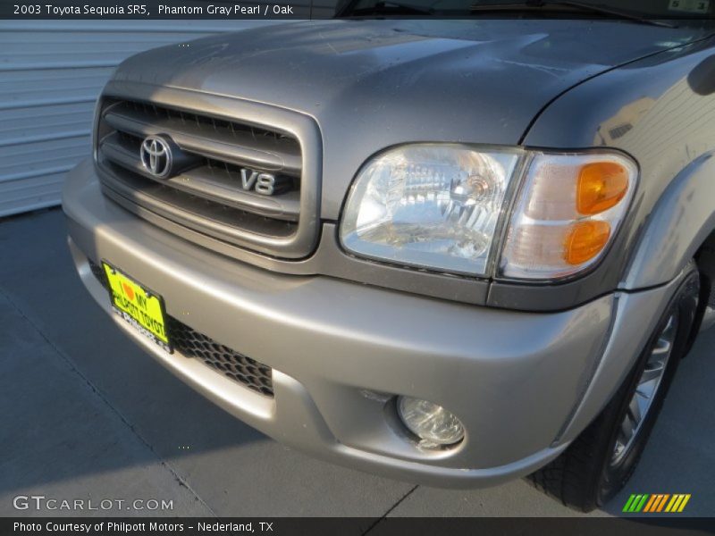 Phantom Gray Pearl / Oak 2003 Toyota Sequoia SR5