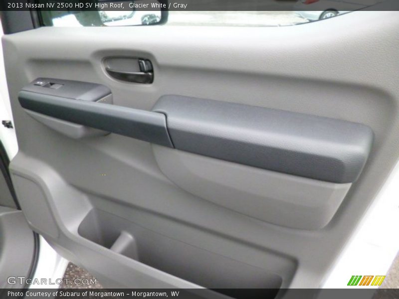 Glacier White / Gray 2013 Nissan NV 2500 HD SV High Roof
