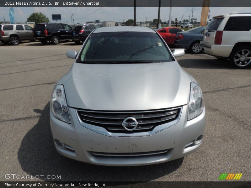 Brilliant Silver / Charcoal 2012 Nissan Altima 2.5 S