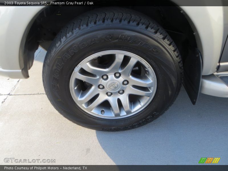 Phantom Gray Pearl / Oak 2003 Toyota Sequoia SR5