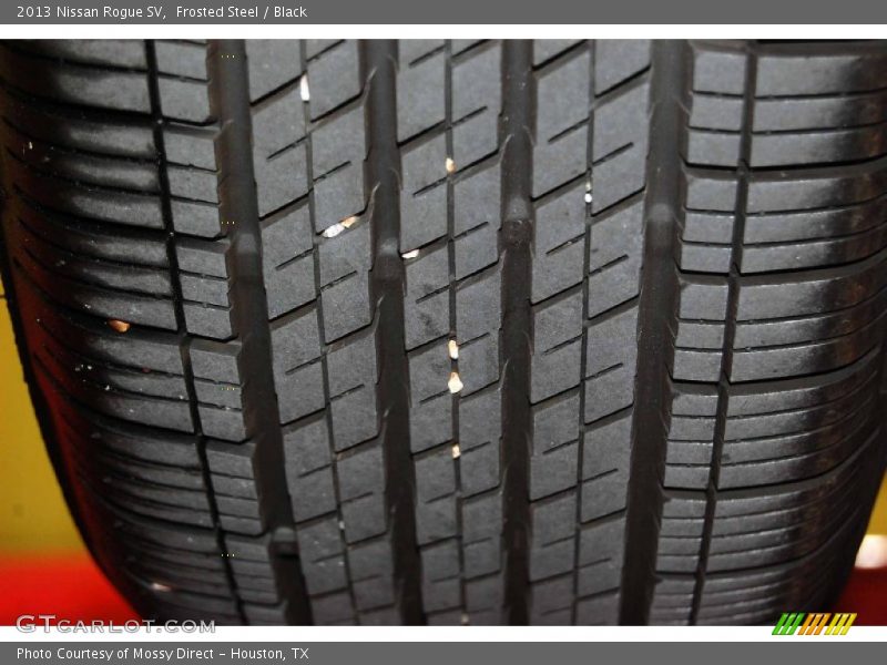 Frosted Steel / Black 2013 Nissan Rogue SV