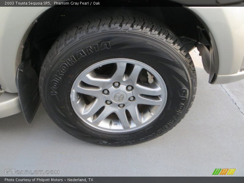 Phantom Gray Pearl / Oak 2003 Toyota Sequoia SR5