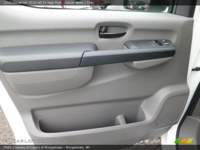 Glacier White / Gray 2013 Nissan NV 2500 HD SV High Roof