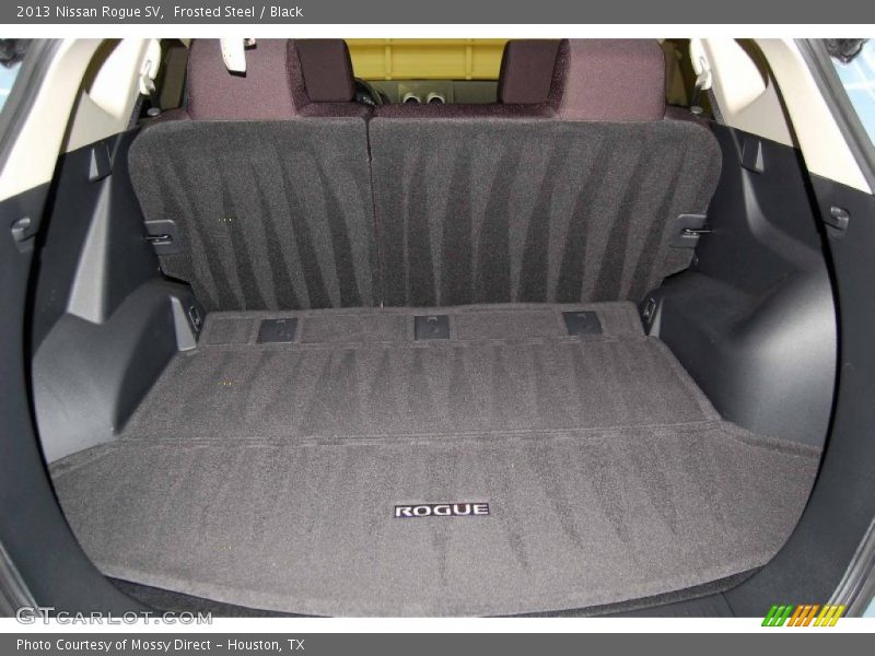 Frosted Steel / Black 2013 Nissan Rogue SV