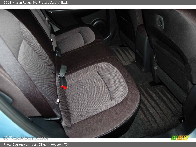 Frosted Steel / Black 2013 Nissan Rogue SV