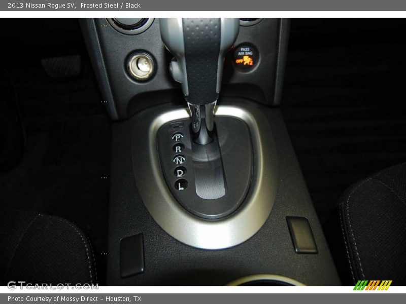 Frosted Steel / Black 2013 Nissan Rogue SV
