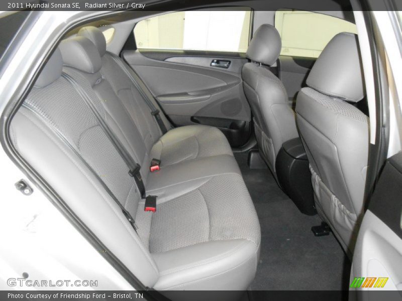 Radiant Silver / Gray 2011 Hyundai Sonata SE