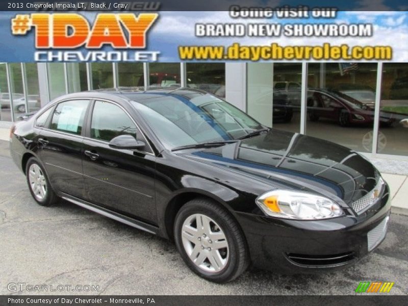 Black / Gray 2013 Chevrolet Impala LT