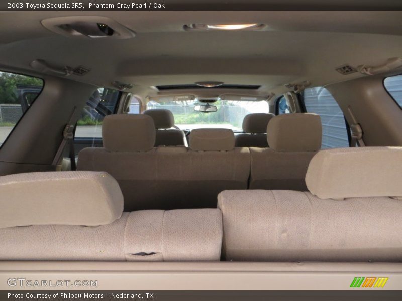 Phantom Gray Pearl / Oak 2003 Toyota Sequoia SR5