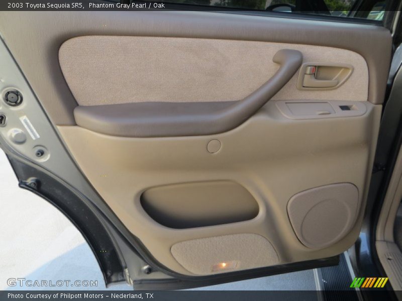 Phantom Gray Pearl / Oak 2003 Toyota Sequoia SR5